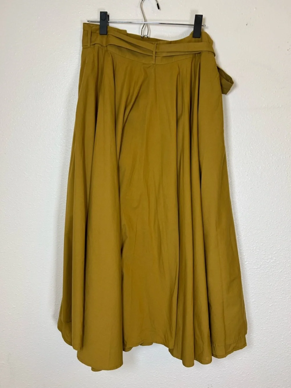 Free People Sunrise Midi Skirt Large Boho Cabin Core Scandi Girl Tassels - Picture 6 of 8